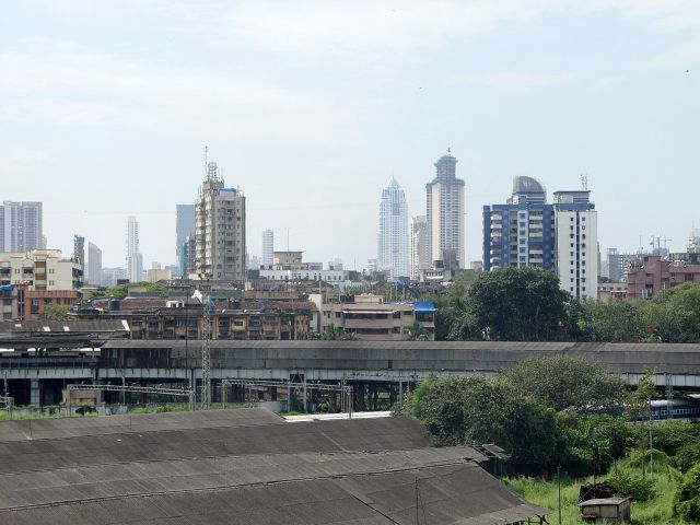 Skyline von Mumbai.